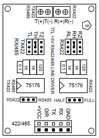 1 KOhm Pull-down Resistor